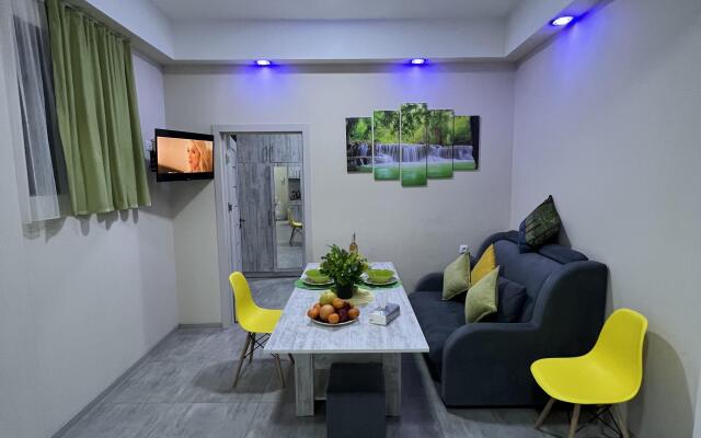 Comfort With Green Refreshing Interior Apartments