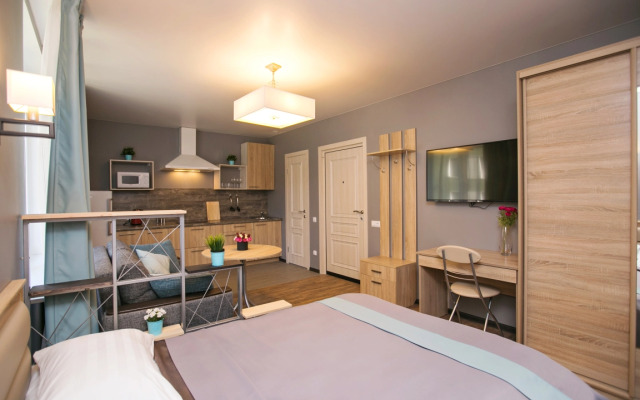 Квартира New Horizon Ovechkin Apartments Aquamarine  рядом с Московским вокзалом