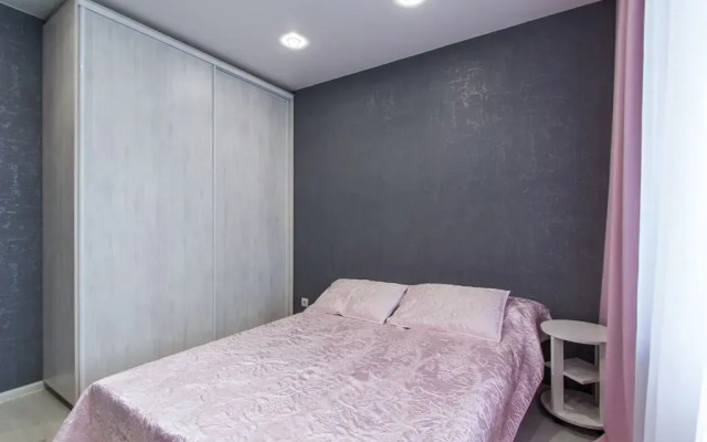 Evrodukhkomnatnaya so stilnym remontom v tsentre Flat