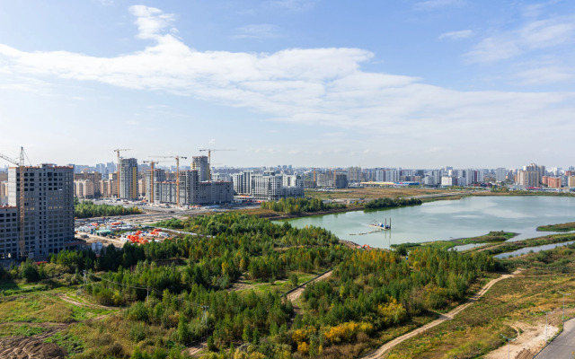 Квартира с видом на озеро