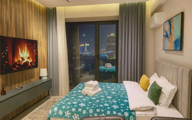 Апартаменты Современная Стильная Студия с Видом на Tashkent City