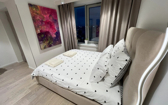 Апартаменты The Book Панорамный Вид на Город