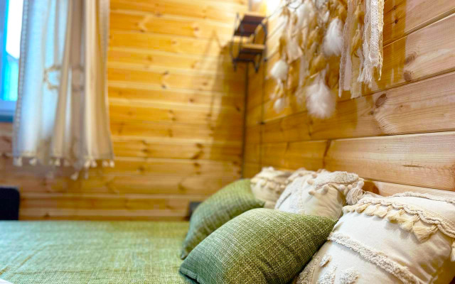 Частный дом с Баней Барн Хаус в стиле Лофт-Бохо