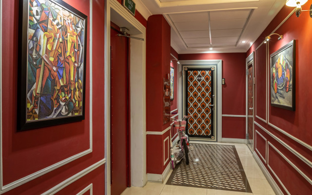 Квартира Moscow Deluxe Apartments Family Suite City View