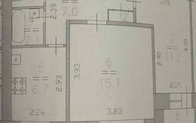 Квартира Шикарная двушка Бульвар Мира