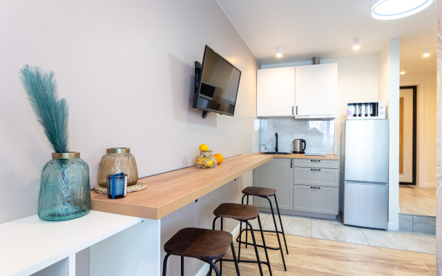 Morent s dizaynerskim remontom v ZHK «Frukty» Apartments