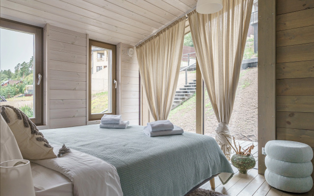 Частный дом пространства три тома у Финского залива