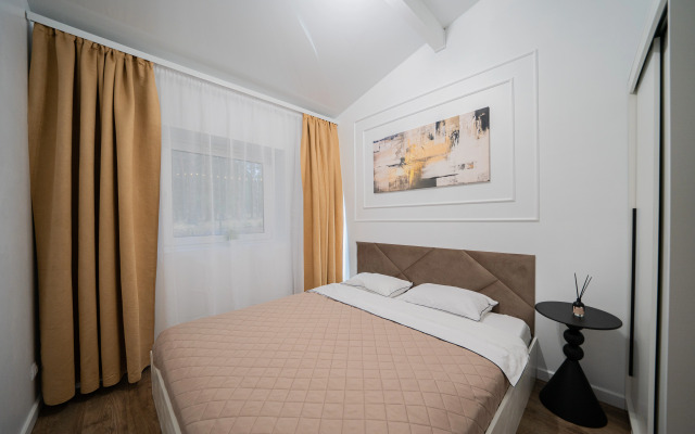 Частный дом Вилла Лаванда с камином у озера