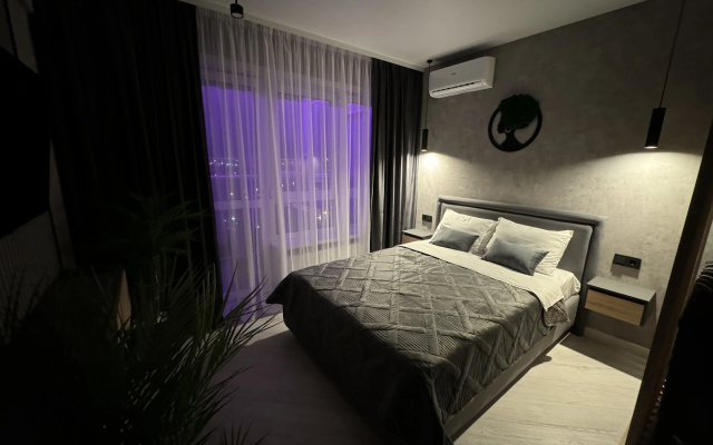 Apartamenty Vidovaa krasivaa sky studia v centre ZK Graff House