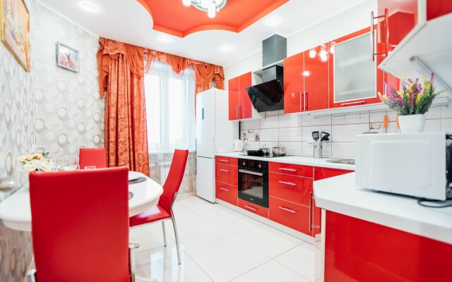 Апартаменты Двухкомнатные на Переулке хрустальном 27 на 15 этаже