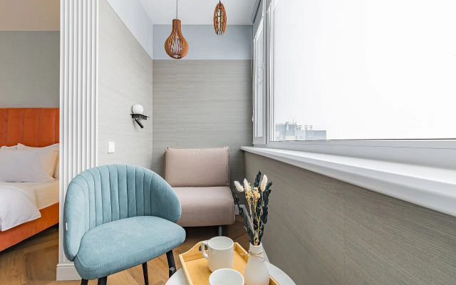 Апартаменты с Панорамным Видом на Волгу на Волжской набережной 26 Сова-Дом