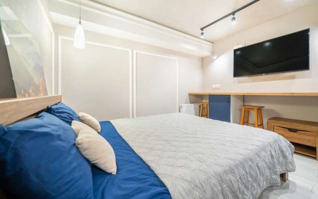 Sinyaya Studiya V Grinberge V Krasnoy Polyane Apartments