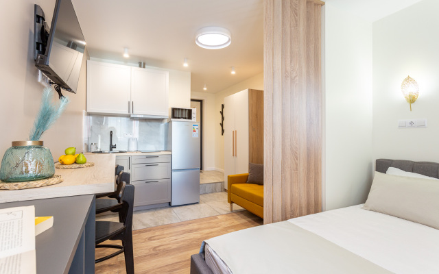 Morent se disainerskim remontom vieu zhk frukty Apartments