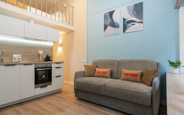 Апартаменты KeyGo 1012 Студия Рядом с Парком Сокольники