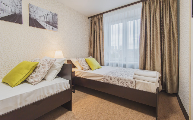 GM ryadom s Ekspocentrom i Belym domom Apartments