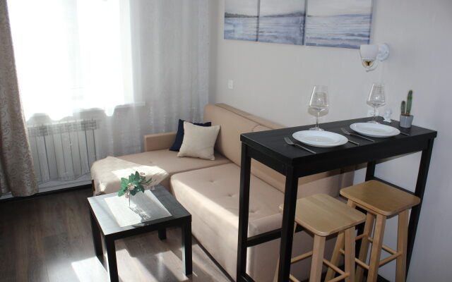 Апартаменты Уютная Двухуровневая Студия в Центре Города