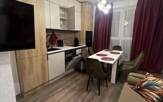 Stilnaya do 9 chelovek v Sovremennom Zhk Flat