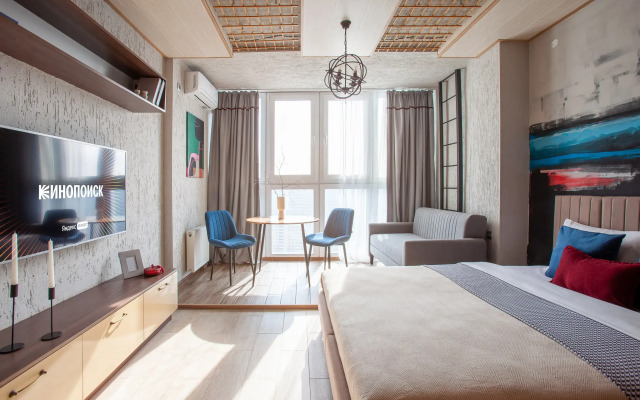 Апартаменты RentPlaza в центре в ЖК Арго на Ново-Садовой 201Б