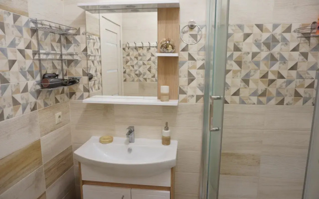 Апартаменты с Балконом Удобный Дом на Смольной 44