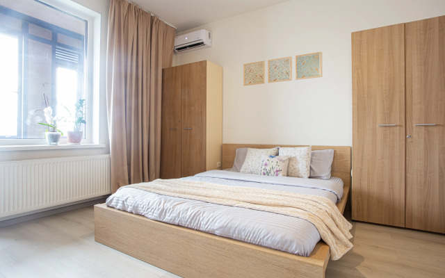 Апартаменты комфортная уютная студия у Парка Победы