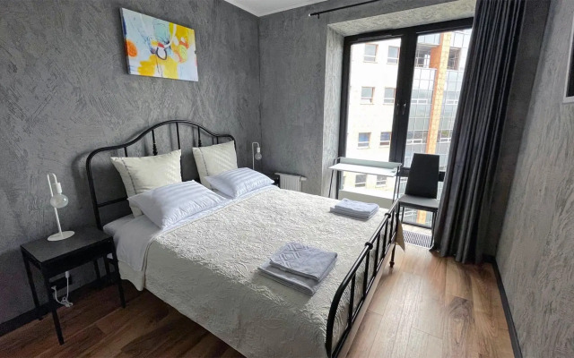 Апартаменты Уютные апартаменты Prime Grey в ЖК Савеловский Сити в центре Москвы