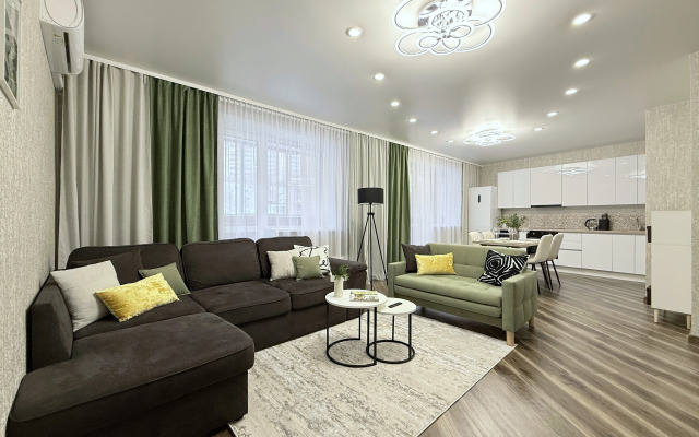 Апартаменты 2шка НА 7 ЧЕЛОВЕК У НОВОГО ЛДС СИБИРЬ-АРЕНА