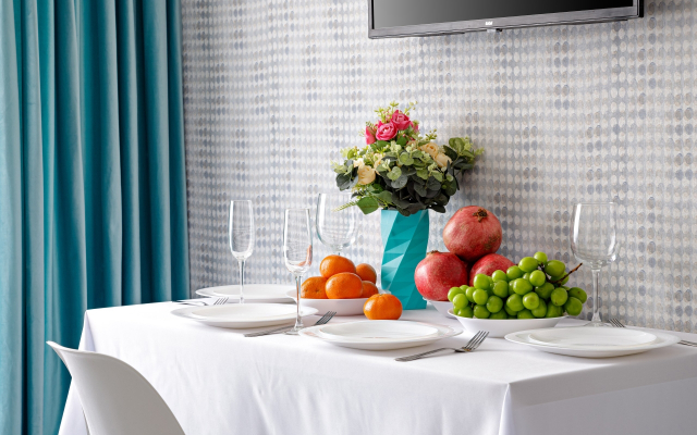 Апартаменты с бассейном и зоной барбекю