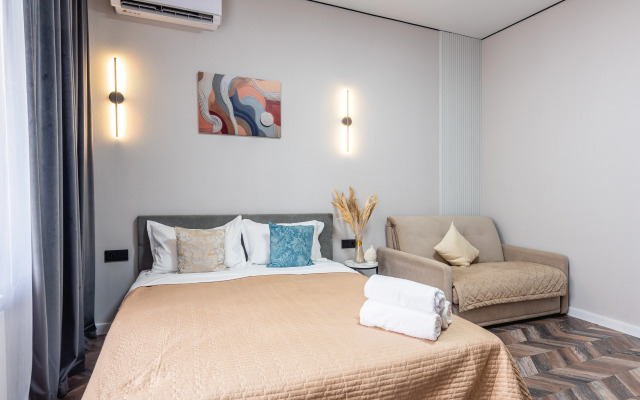 Апартаменты Студия Bounty рядом с ТРЦ Мега Парк (197)