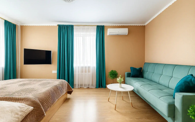 Uyutnaya s Vidom vozle Akvaparka i Tsentra Kazani ot seti Rushouse 2 Flat - Apartment in Καζάν - Photo 3