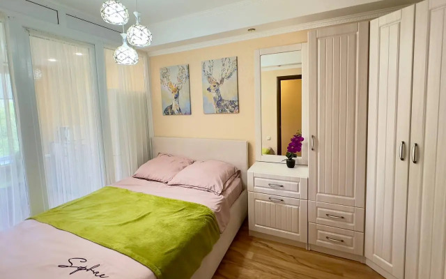 Квартира гостеприимная с видом на горы