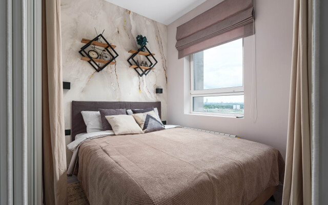 DVA GORODA u metro Spartak Flat Apartments