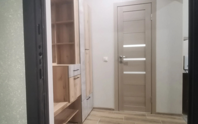 Квартира Студия Уютная в Оранжевом Тоне