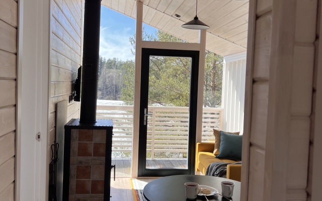 Частный дом Панорамный дом Карельский фьорд