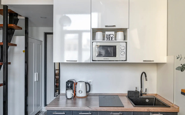 Апартаменты По Крышам Петербурга Студия в Центре