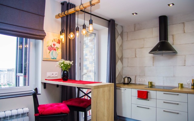 Dizaynerskie 23 Etazh Panoramny Vid Na Gorod Apartments