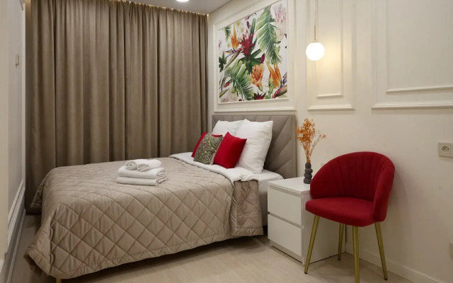v centre s krasivym vidom iz okna Ryadom Metro i Kreml Apartments