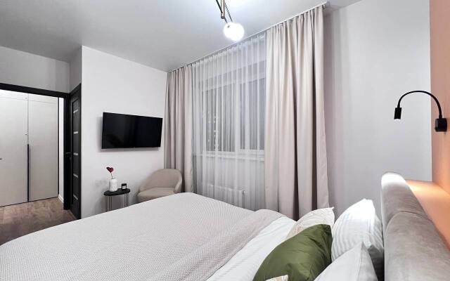 Квартира CTИЛЬНАЯ 3-ШКA С СОВРЕMЕHНЫМ РЕMОHТOM BБЛИЗИ AKBАПАРКA!