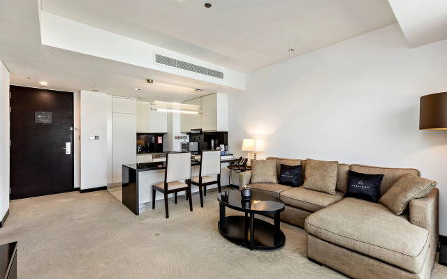 Апартаменты Marriott 1BR with Dubai Marina View