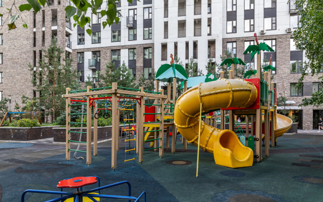 Квартира Moscow Deluxe Apartments Family Suite City View