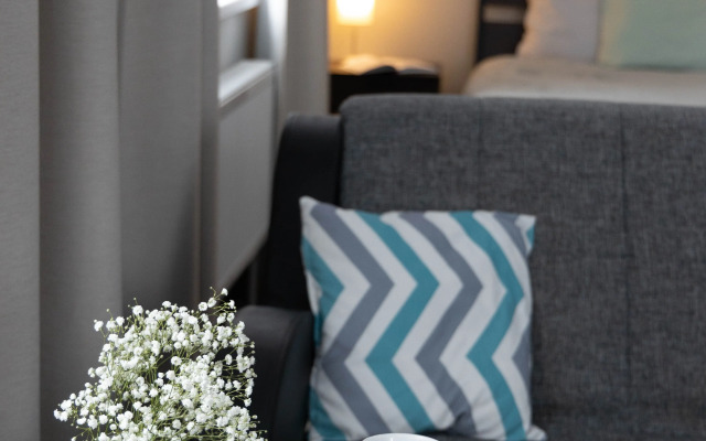 Studiya v Dome s vidom na Lavru Flat