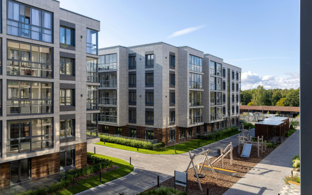 Апартаменты Wood Resort в Сестрорецке в комплексе с бассейном