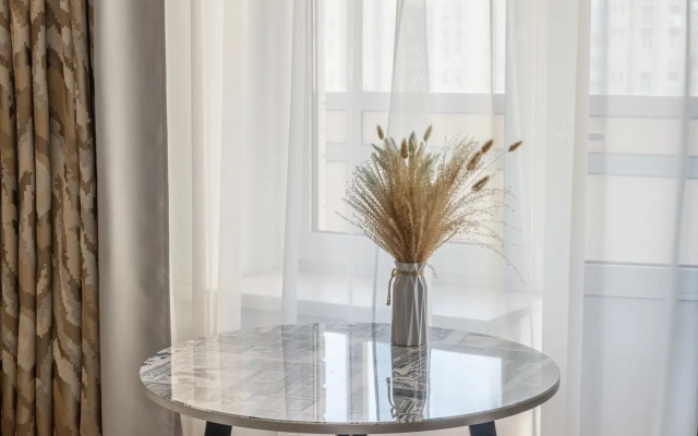Dve podushki v Pesochnom, Sadovaya, 90 Flat