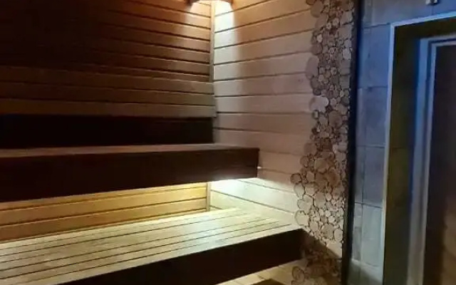 Частный дом 73 Каменный с Русской Баней Большой Закрытой Террасой в Абзаково