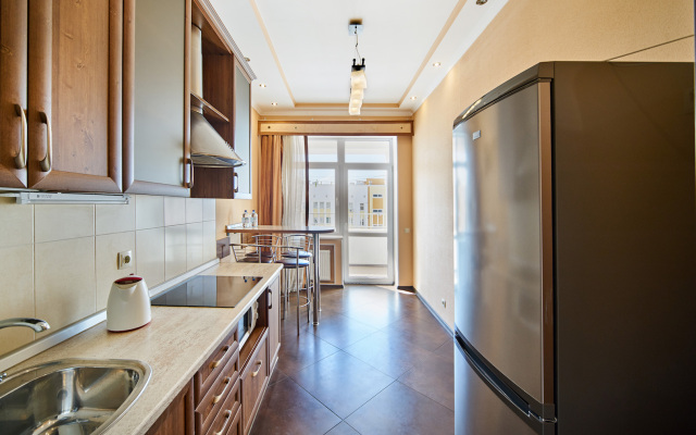 Двухуровневые апартаменты у моря на Античном