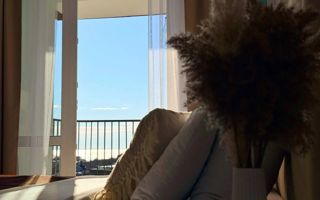 Квартира Евродвушка с видом на море. Для четверых