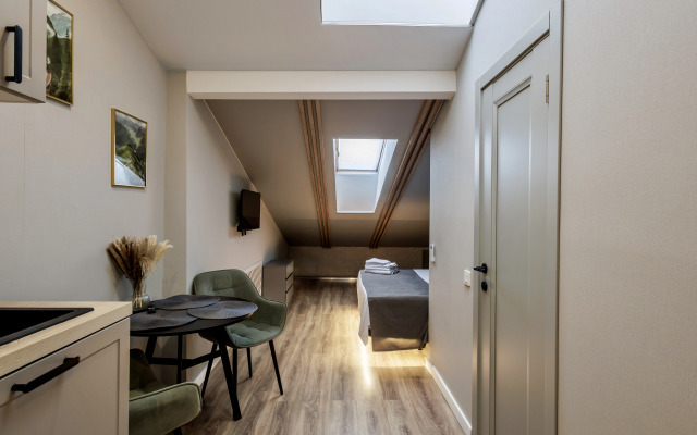 Апартаменты Уютная студия в центре на трех гостей