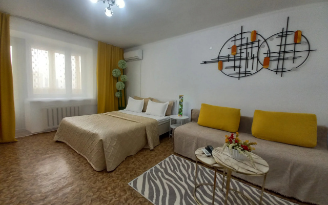 Квартира N75 Две большие кровати в Центр Вселенной Mr.HOUSE