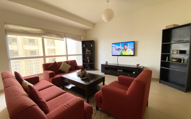 Close to JBR Beach Spacious 2BR Marina views Apartments