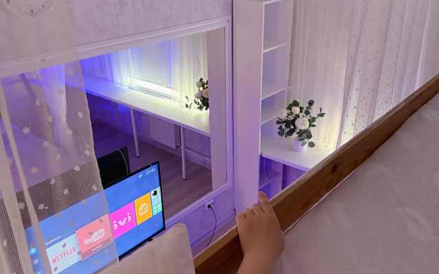 Квартира Двухэтажная 4-спальная кровать возле метро