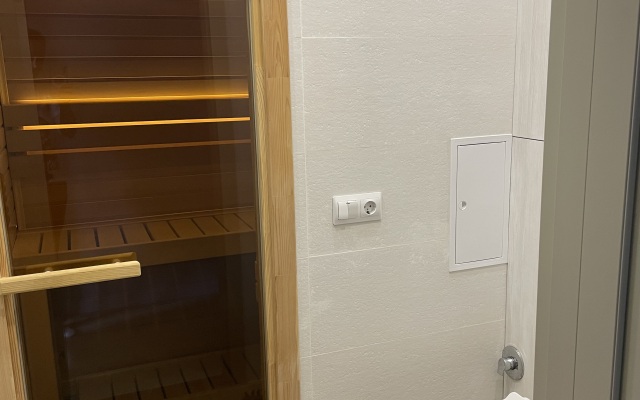 Квартира Уютная квартира в центре с сауной и джакузи